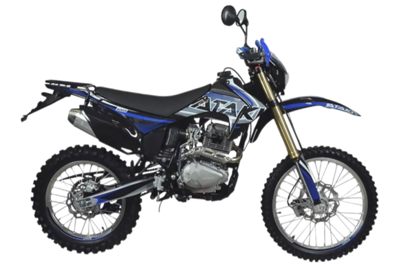 Мотоцикл ATAKI S003 300 (4T PR300) ПТС 21/18 (2024 г.) (синий, обрешетка) pitbikemarket.ru