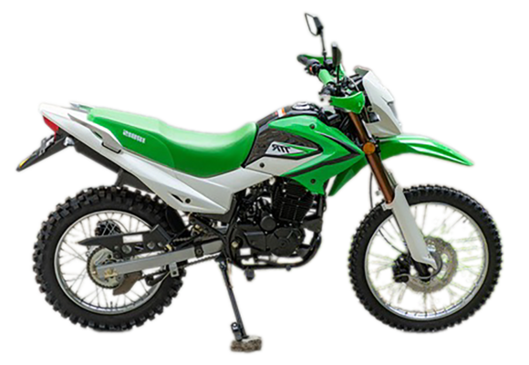 Мотоцикл IRBIS TTR 250R зеленый pitbikemarket.ru