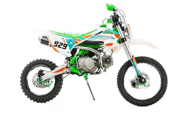 Питбайк Motoland TCX140 (2021 г.) Зеленый pitbikemarket.ru