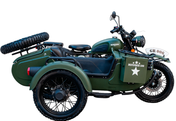 Мотоцикл с коляской GROZA DEFENDER 500 (4T EFI) (2023 г.) ПТС pitbikemarket.ru