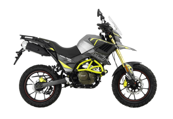 Мотоцикл турэндуро ROCKOT HOUND 250 2.0 (серый/желтый, ЭПТС) pitbikemarket.ru