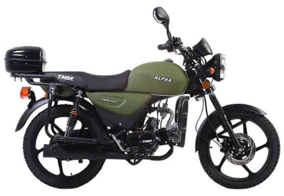 Мопед TMBK ALFA 50 (110) Army Green pitbikemarket.ru