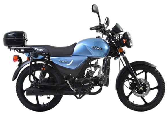 Мопед TMBK ALFA 50 (110) Light Blue pitbikemarket.ru