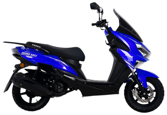 Скутер TMBK JUMBO 150CC (SHOW 50CC) Blue pitbikemarket.ru