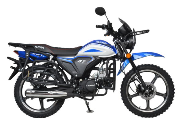 Мопед Motoland Альфа RT Forester 11 (LM48-B) синий (A) pitbikemarket.ru