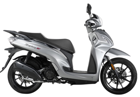 Скутер SYM Symphony ST 200 матовый серый pitbikemarket.ru