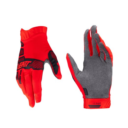 Мотоперчатки подростковые Leatt Moto 1.5 Jr Glove (Red, S, 2025 (6024090360)) pitbikemarket.ru