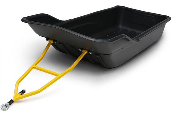 Сани волокуши с обвязкой, полозьями и отбойником Тайга-1900 (2100x860x490) для снегохода, мотобуксировщика, рыбалки, охоты. Ширина дна 550. pitbikemarket.ru