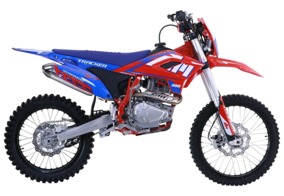 Мотоцикл Apollo TRACKER 300LE (PR) 21/18 Красно-голубой pitbikemarket.ru