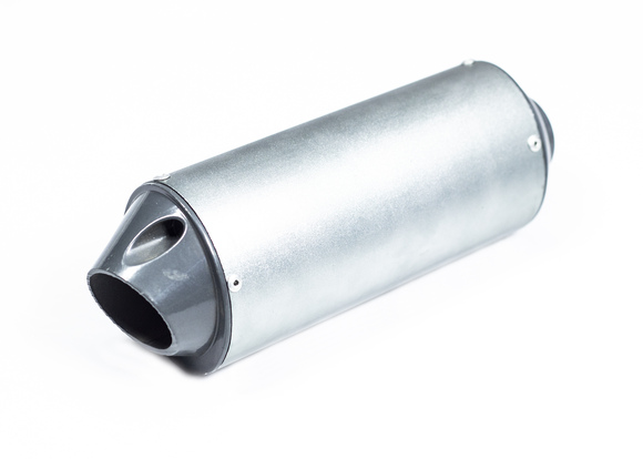 Глушитель кросс для питбайка (универсальный) черный pitbikemarket.ru