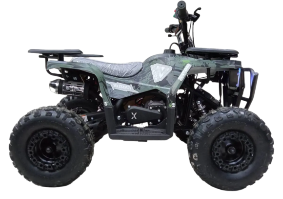 Детский бензиновый квадроцикл MOTAX GRIZLIK MIDI PS BW с Механическим стартером pitbikemarket.ru